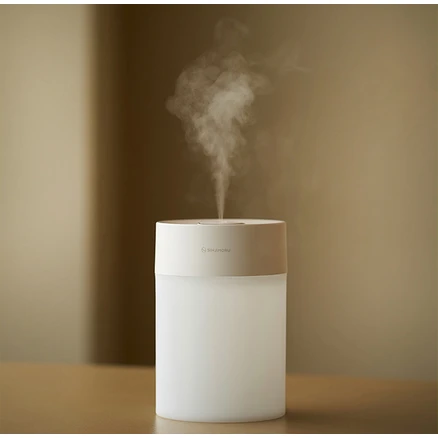 신지모루 오퓨리엠 테이블 미스트 USB 무드등 미니 가습기 600ml, OPRM_MIST_TBL_WT_SJM, 화이트