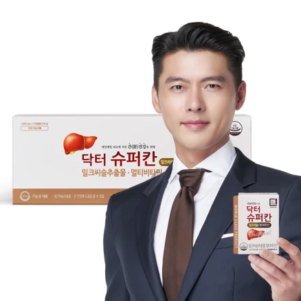 현빈 밀크씨슬 닥터 슈퍼칸, 4개, 30정