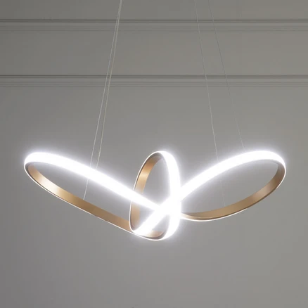 런던라이팅 국내 제작 오스람칩 LED 뫼비우스 600 인테리어 펜던트 조명