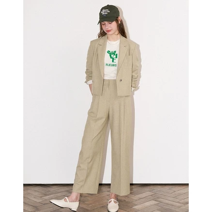 올리브데올리브 투턱 레직기 팬츠 OW3XL2180 마감임박!!!