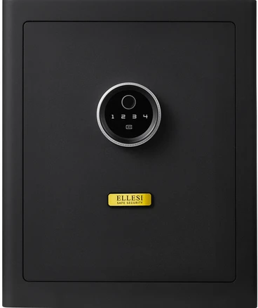 엘르시 지문인식 터치식 금고 ELS-400M, 블랙