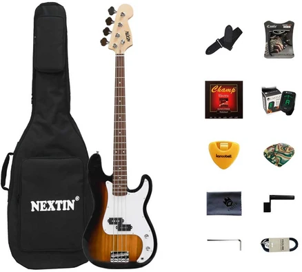 넥스틴 베이스 기타, SUNBURST, 1개, NXT-101B