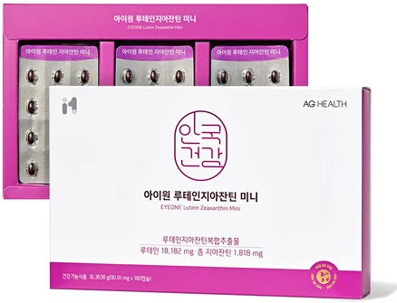 안국건강 아이원 루테인지아잔틴 미니, 180정, 1개