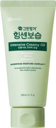 그린핑거 힘센보습 인텐시브 크리미 오일 유아 크림, 180ml, 1개