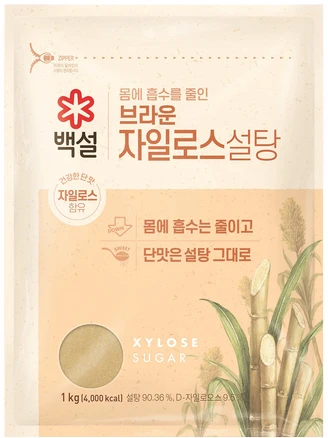 백설 자일로스 브라운 설탕, 1kg, 1개