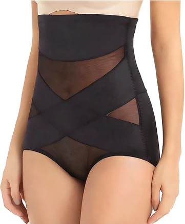 겔로 압박 진짜 똥배 차단 몸매보정 하이웨스트 바디쉐이퍼 뱃살 보정 속옷 코르셋 거들 산후 산전