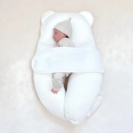 베로로 허그곰 아기 옆으로 재우기 베개, 초냉감(듀라론)