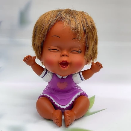 못난이 인형 옛날 삼 양배추인형 저금통 사람 추억의 빈티지, 레와 높이 18cm