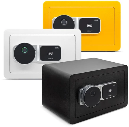 스마트 지문인식 미니금고, 화이트