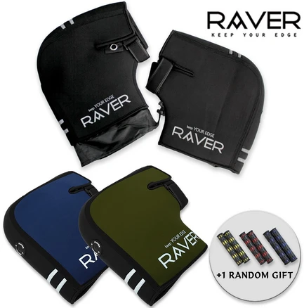 RAVER 신형 레이버토시 대 오토바이 방한토시 방한장갑 배달대행 겨울 장갑 밸크로드, 레이버 대 블랙