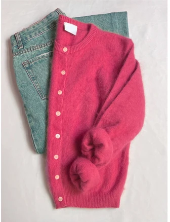 [완스몰] 한스 4컬러 단추 가디건 - cd29551