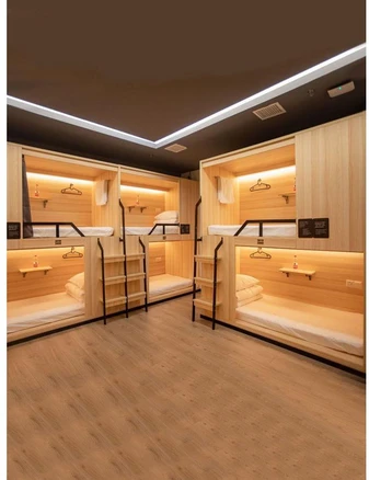 2층 침대 캡슐형 호스텔 벙크 베드1.2인 가정공간, 1000mmx2000mm, 1개
