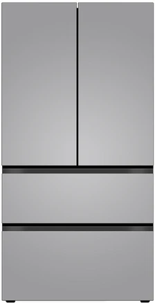 [색상선택형] LG전자 오브제 505L 컨버터블 스탠드형 4도어 김치냉장고 메탈 김치톡톡 방문설치, 프라임실버, Z509MPSF13