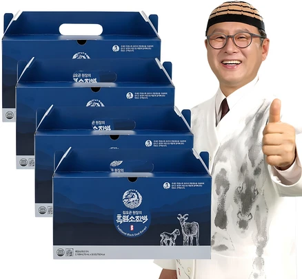 김오곤 원장의 진한 흑염소 진액 30p, 2.1L, 4박스
