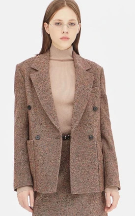 시슬리 SISLEY 모르딕 더블 자켓 SAJK42361 386264