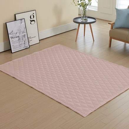 광목 순면 내츄럴 침대패드, 누디핑크