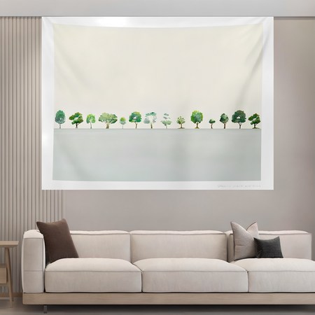해룸 대형 패브릭 포스터 두꺼비집 가리개 페브릭 태피스트리 가림천 아트 행잉 초대형