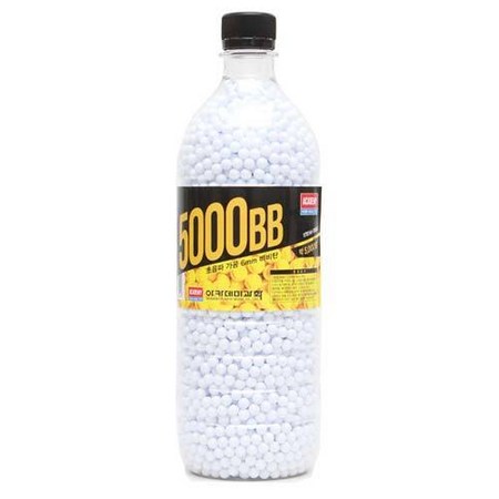 7000 6mm BB탄 5000발 비비탄 BB탄 총알