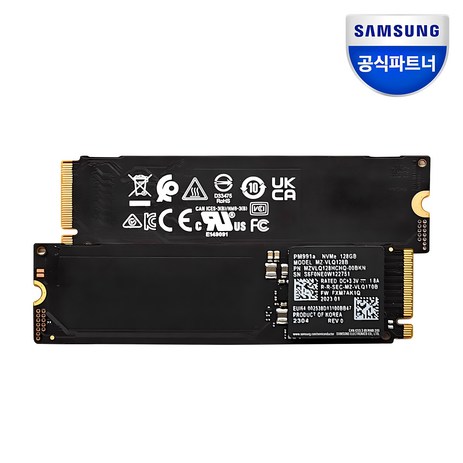 삼성전자 PM991a NVMe 128GB SSD (미사용 일체형 PC 적출 상품)_케이스포장/무료배송-추천-상품