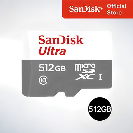 샌디스크코리아 공식인증정품 마이크로 SD카드 SDXC ULTRA 울트라 QUNR 512GB, 1개-추천-상품