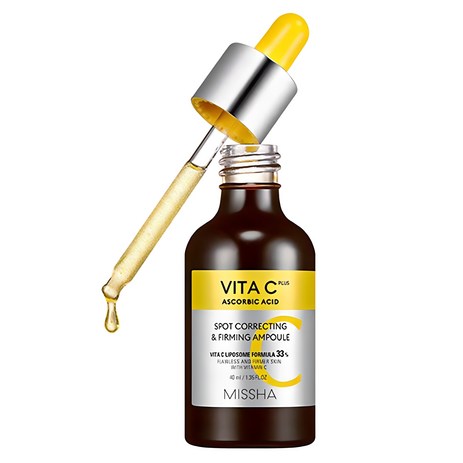 미샤 비타씨플러스 잡티씨 탄력앰플, 40ml, 1개-추천-상품