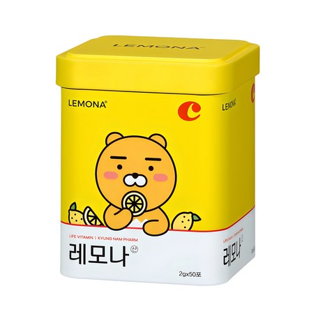 레모나 카카오 프렌즈 에디션 틴케이스 랜덤발송 50p, 100g, 1개-추천-상품