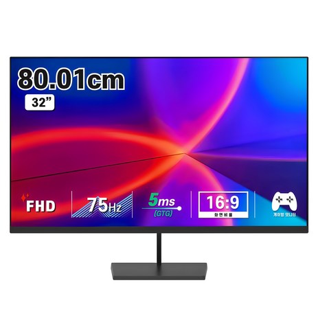 디엑스 FHD 초슬림 베젤리스 모니터, 80.6cm, DX320HDMI (무결점)-추천-상품