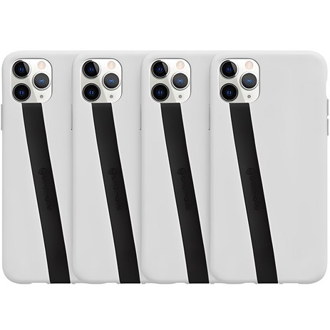 신지모루 실리콘 핸드폰 핑거 스트랩, 블랙, 4개 신지모루 실리콘 핸드폰 핑거 스트랩, 블랙, 4개-추천-상품