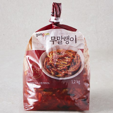 곰곰 무말랭이, 1.2kg, 1개-추천-상품