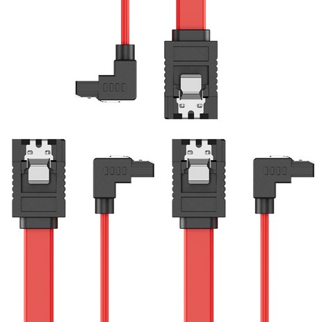 벤션 칼국수형 SATA 3.0 케이블 0.5m, 레드, 3개-추천-상품