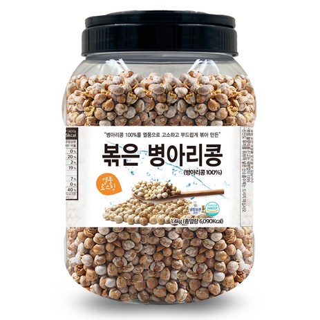 대구농산 볶은 병아리콩 통, 1.4kg, 1개-추천-상품