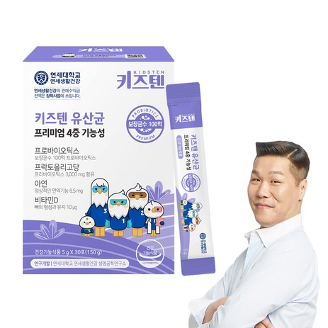 연세 키즈텐 유산균 100억 프리미엄 4중기능성 30p, 150g, 1개-추천-상품