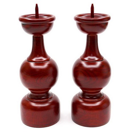 박씨상방 남원 물푸레 촛대, 2개-추천-상품