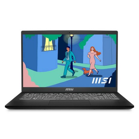 MSI 2024 모던 15 라이젠5 라이젠 7000 시리즈, 매트 블랙, Modern 15 B7M-R5 (414), 512GB, 8GB, Free DOS-추천-상품