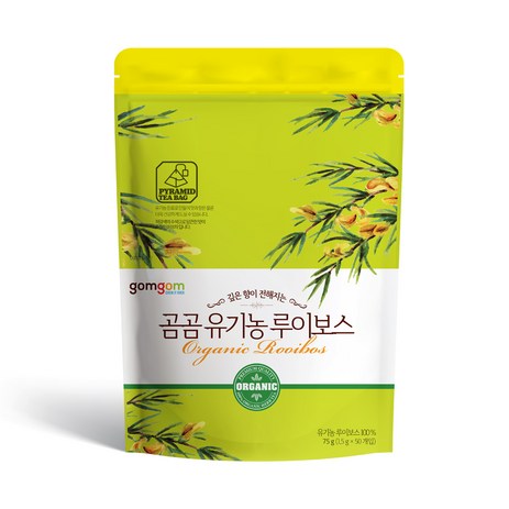 곰곰 유기농 루이보스, 1.5g, 50개입, 1개-추천-상품