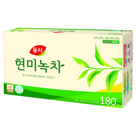 동서 현미녹차, 1.5g, 180개입, 1개-추천-상품