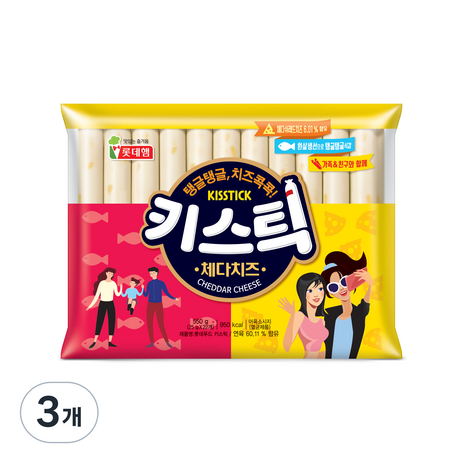 롯데푸드 키스틱 소시지, 550g, 3개-추천-상품