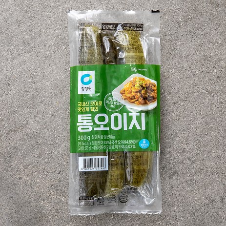 청정원 통 오이지, 300g, 1개-추천-상품