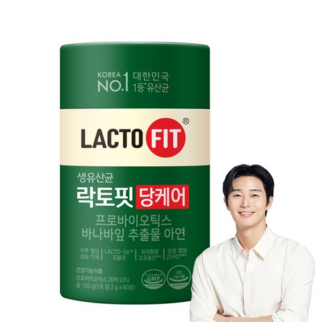 종근당건강 락토핏 당케어 60p, 120g, 1개-추천-상품