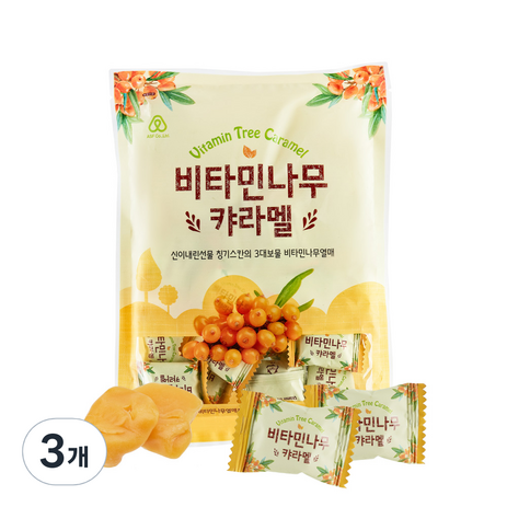 안신 비타민나무 캬라멜, 120g, 3개-추천-상품