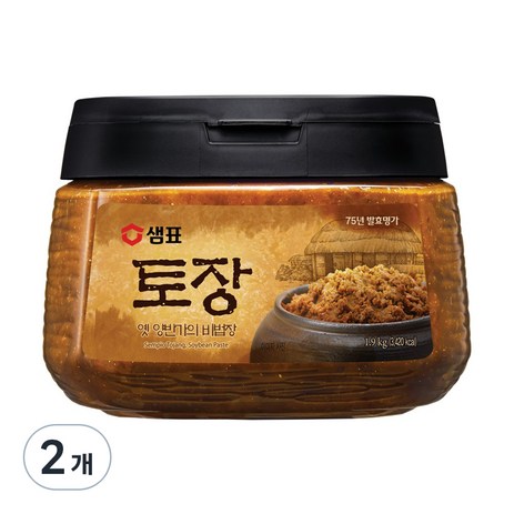 샘표 토장, 1.9kg, 2개-추천-상품