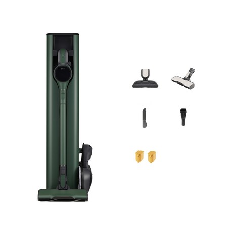 LG전자 코드제로 오브제 컬렉션 A9S 스팀청소기 O9884GE + 올인원타워 T-ST5GU 세트 AX9884GE, 카밍그린-추천-상품