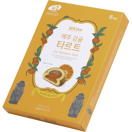 제키스 감귤 타르트 대, 224g, 1개-추천-상품