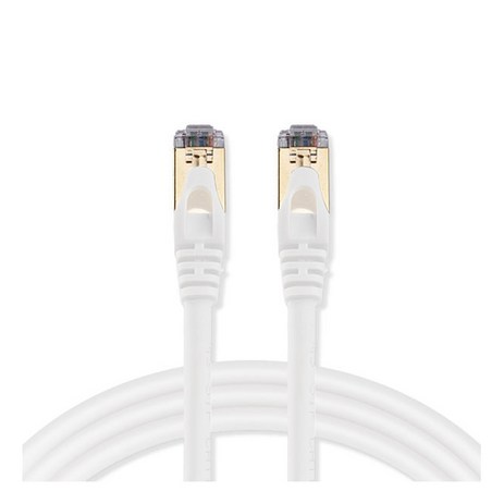애니포트 플러스 프리미엄 고급형 랜선 STP 1M CAT7, 화이트, 1개-추천-상품
