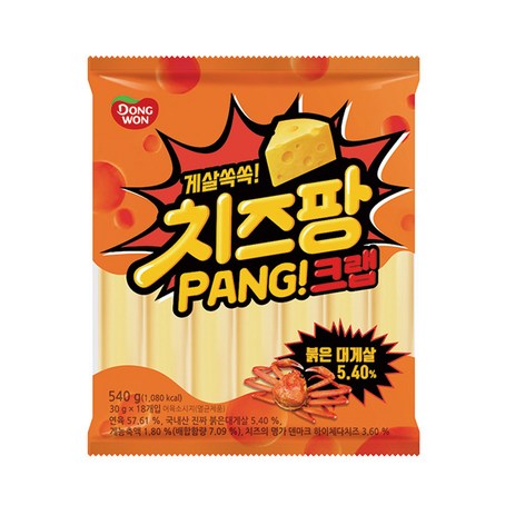 동원 치즈팡 크랩 소시지, 540g, 1개-추천-상품