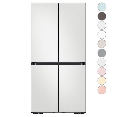 [색상선택형] 삼성전자 비스포크 키친핏 4도어 냉장고 615L 방문설치, RF60C9012AP-추천-상품