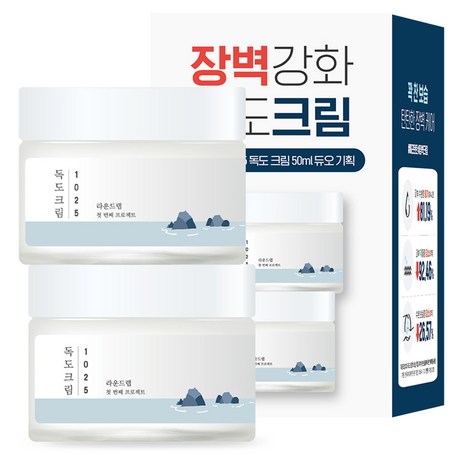 라운드랩 1025 독도 크림, 50ml, 2개-추천-상품