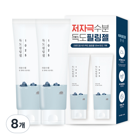 라운드랩 1025 독도 필링젤, 120ml, 8개-추천-상품