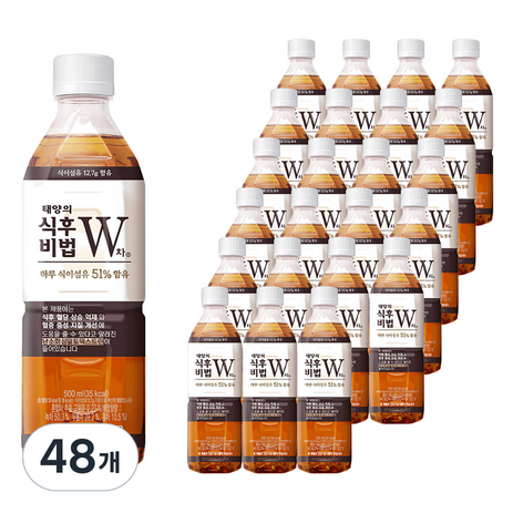 태양의식후비법W차, 500ml, 48개-추천-상품