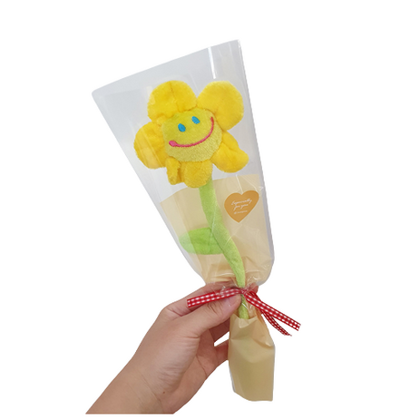 바나나스푼 스마일 꽃인형 한송이, 랜덤발송-추천-상품